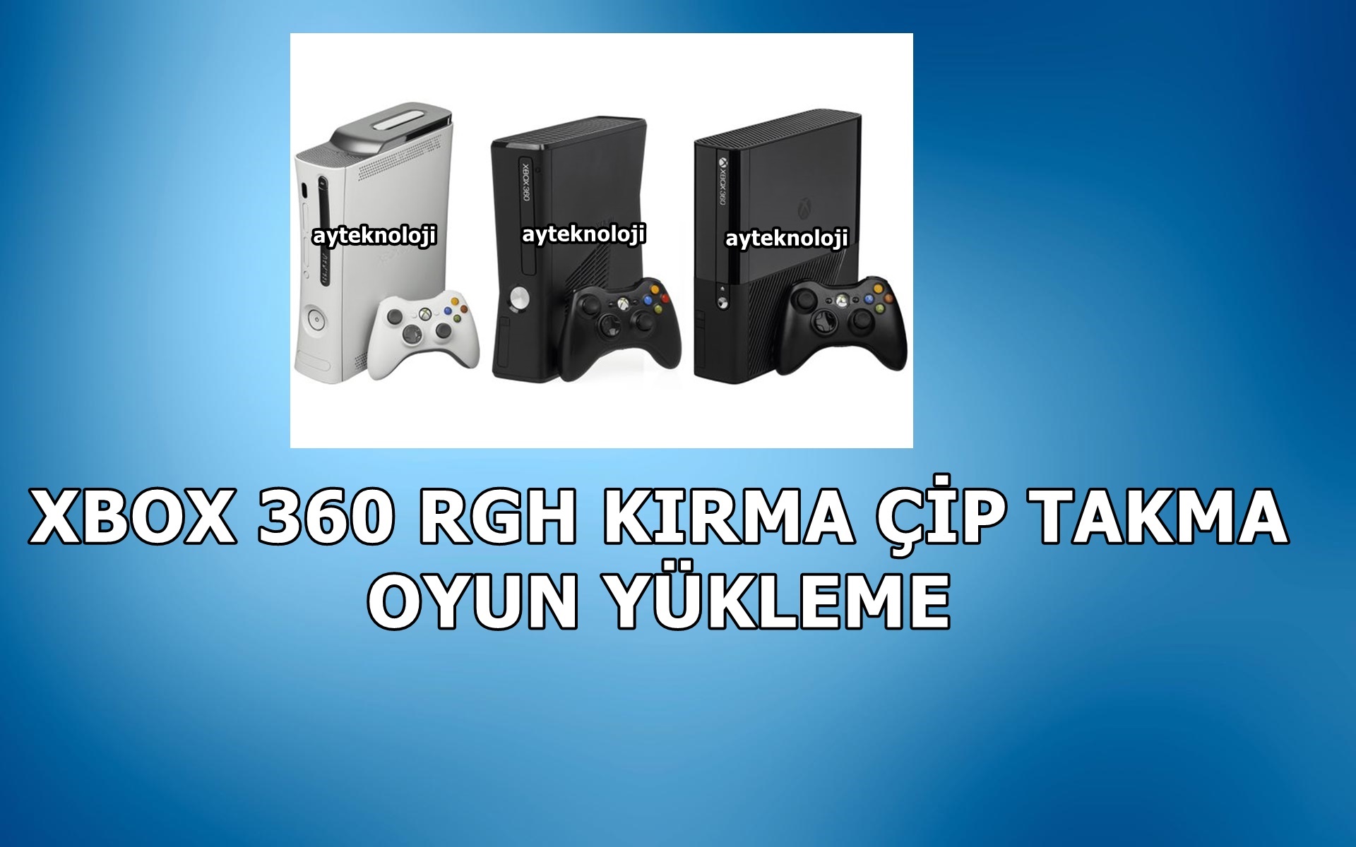 Xbox 360 Rgh Kırma Çip Takma